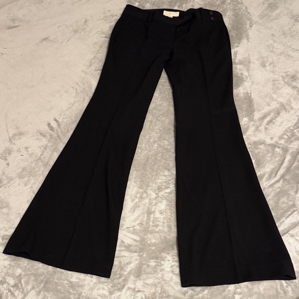 MICHAEL Michael Kors Black Flare Pants